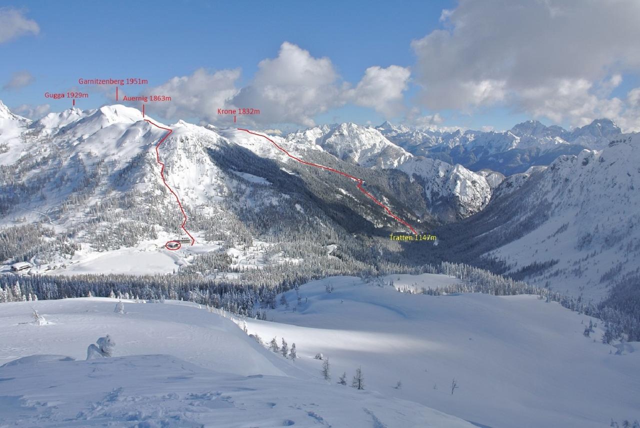 Nassfeld Fruehstueckspension Wulfenia Da Livio Exteriör bild
